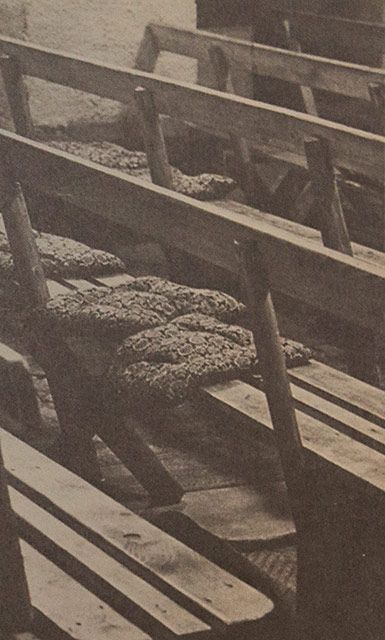 Sitzplätze im ehemaligen kleinen Theater am Wallgraben